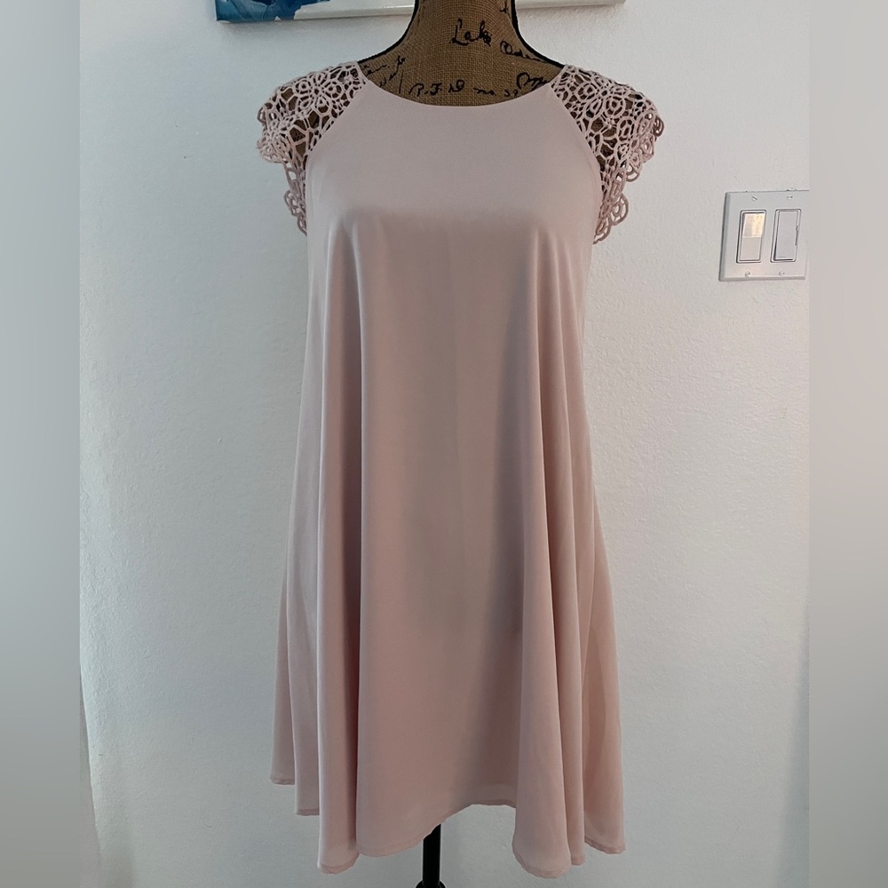 Blush Swing Dress.